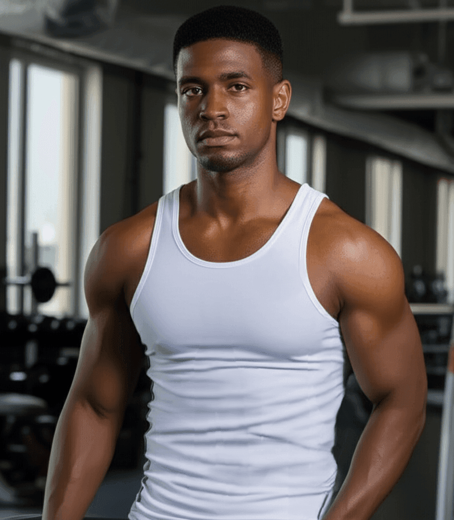 Men’s Neoprene Thermo Sweat Body Shaper Vest – Waist Trainer & Slimming Compression Shirt - Hardonia