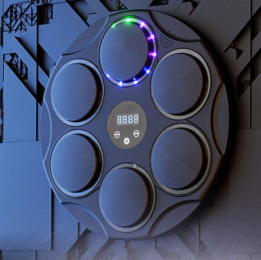Hardonia Smart Boxing Target for Home Workouts with LED lights and digital display for training