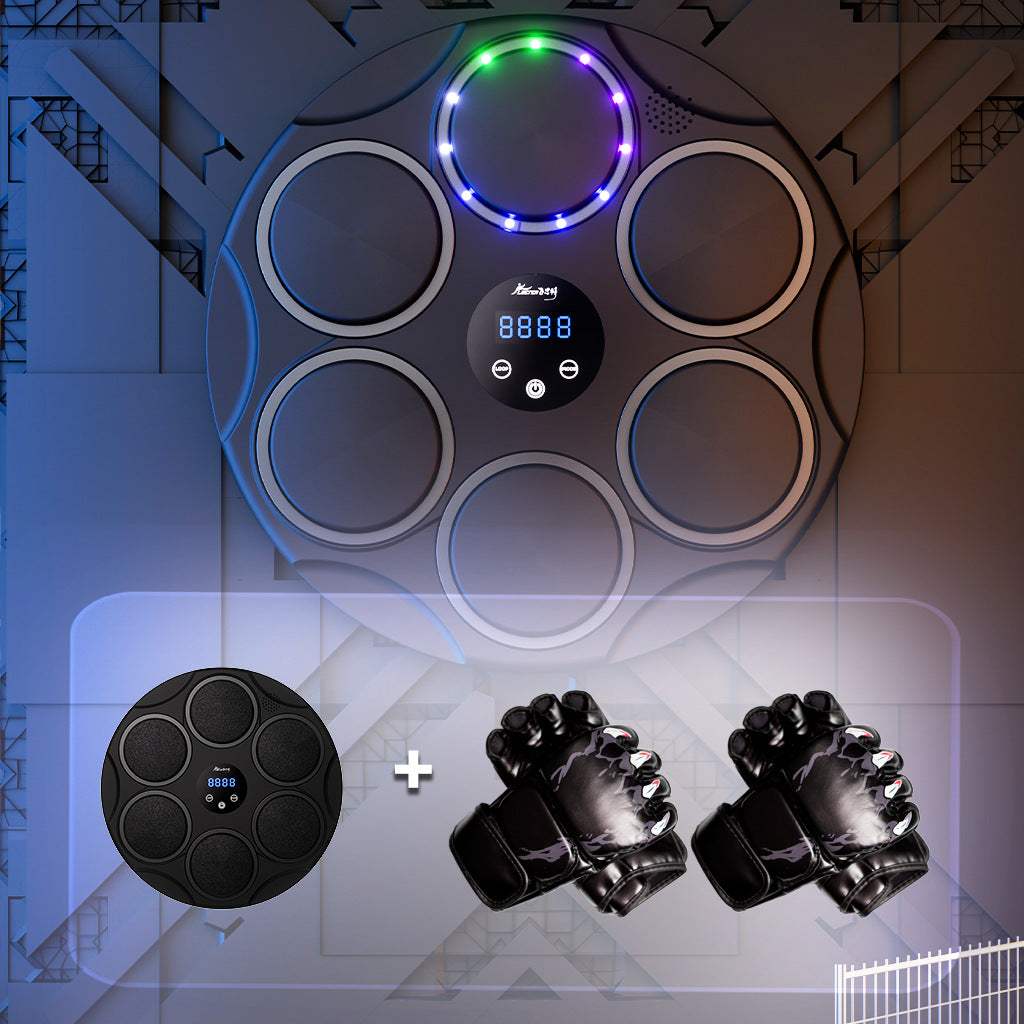 Hardonia smart boxing target for home workouts with digital display and responsive features