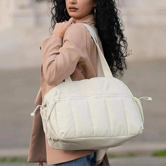 Stylish Travel Handbag with Waterproof PVC Pocket – Versatile Gym & Carry-On Bag with 5 Pockets for Organized Adventures! - Hardonia