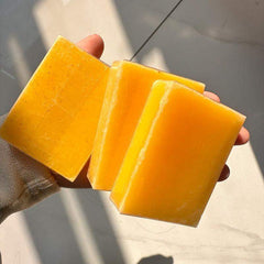 Revitalize Your Skin with 3PCS Turmeric Soap - Deep Cleansing & Moisturizing Body Wash for All Skin Types! thumbnail 4