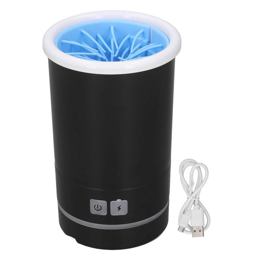 Automatic Dog Paw Washer – USB Rechargeable Pet Foot Cleaner with Soft Brushes, Portable Paw Cleaning Cup for Small & Medium Dogs - Hardonia