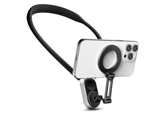 Magnetic Neck Phone Holder – Hands-Free POV Mount for iPhone, Android & Smartphones - Hardonia