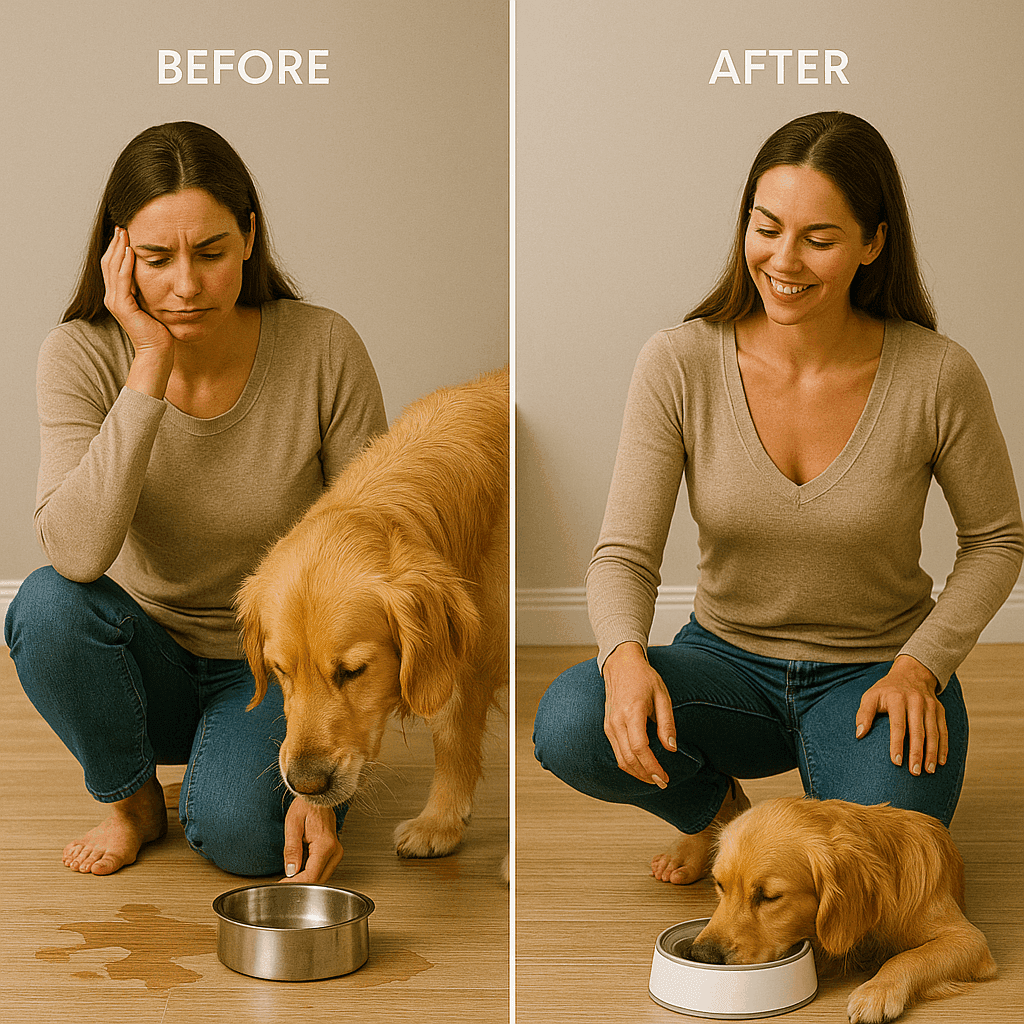 Anti-Splash Floating Pet Water Bowl - Mess-Free Hydration for Your Pet - Hardonia