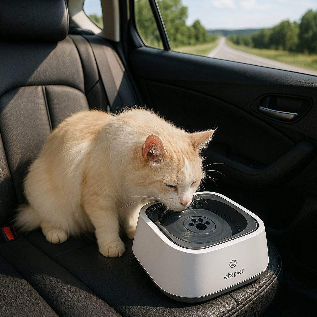 Anti-Splash Floating Pet Water Bowl - Mess-Free Hydration for Your Pet - Hardonia