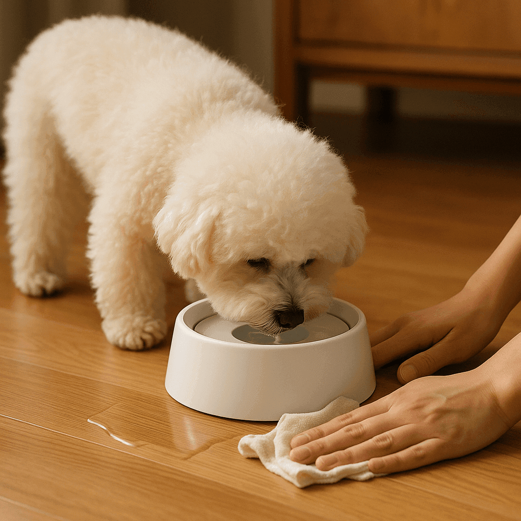 Anti-Splash Floating Pet Water Bowl - Mess-Free Hydration for Your Pet - Hardonia