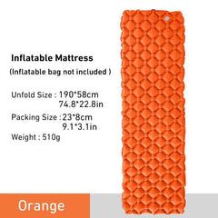 Experience Ultimate Comfort on Your Next Adventure with the WESTTUNE Ultralight Inflatable Camping Sleeping Pad! Perfect for Travel, Hiking, and Camping! thumbnail 7