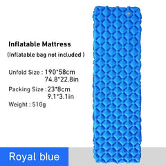Experience Ultimate Comfort on Your Next Adventure with the WESTTUNE Ultralight Inflatable Camping Sleeping Pad! Perfect for Travel, Hiking, and Camping! thumbnail 9