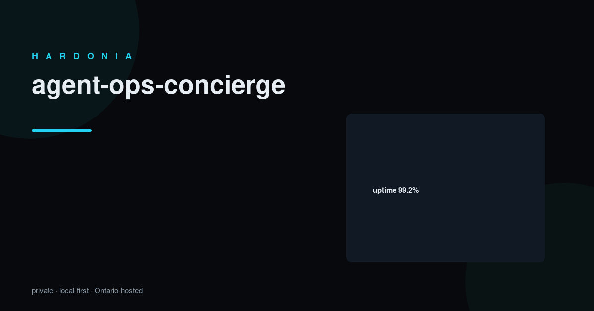 Agent Ops Concierge